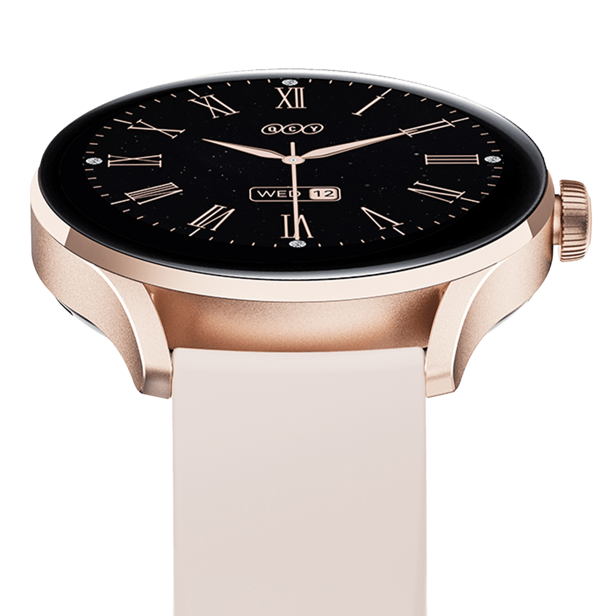 QCY Watch Elite S11 30mm AMOLED Pink Gold Smartwatch - 3