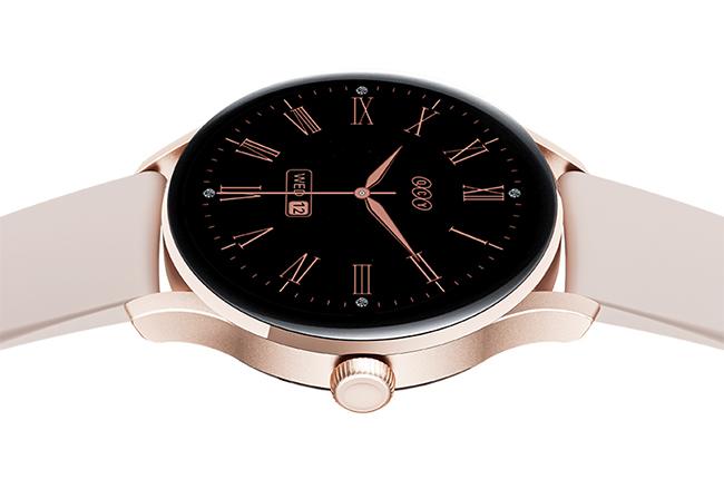 QCY Watch Elite S11 30mm AMOLED Pink Gold Smartwatch