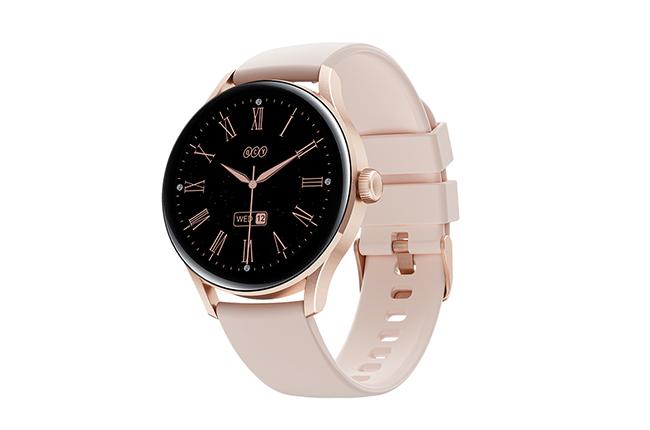 QCY Watch Elite S11 30mm AMOLED Pink Gold Smartwatch