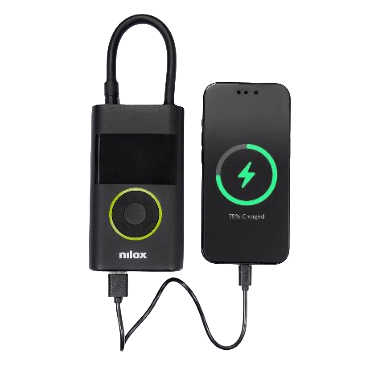 NILOX Air Pump Φορητή Hλεκτρική Tρόμπα και Powerbank - 3