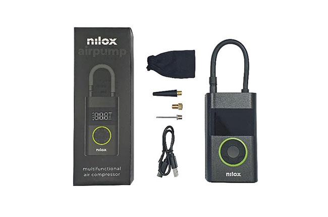 NILOX Air Pump Φορητή Hλεκτρική Tρόμπα και Powerbank