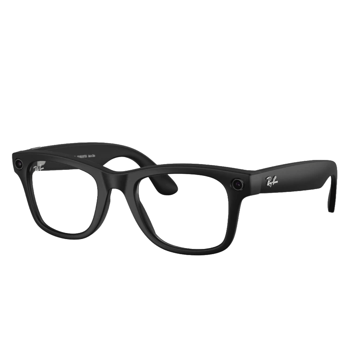Ray-Ban Meta Wayfarer RW4012 Gen 2 Clear Large Matte Black - 2