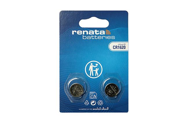  μπαταρία λιθίου Renata CR1620 αποτελεί την κορυφαία ελβετική επιλογή