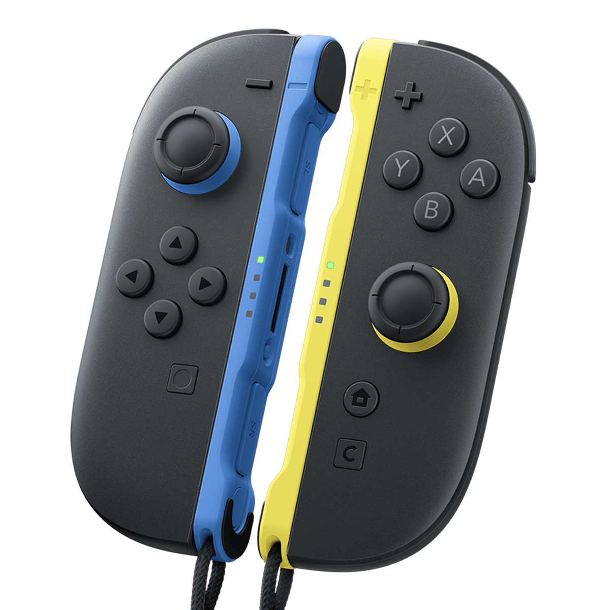 Nintendo Switch 2 Joy Con Pair Blue/ Light Yellow - 2