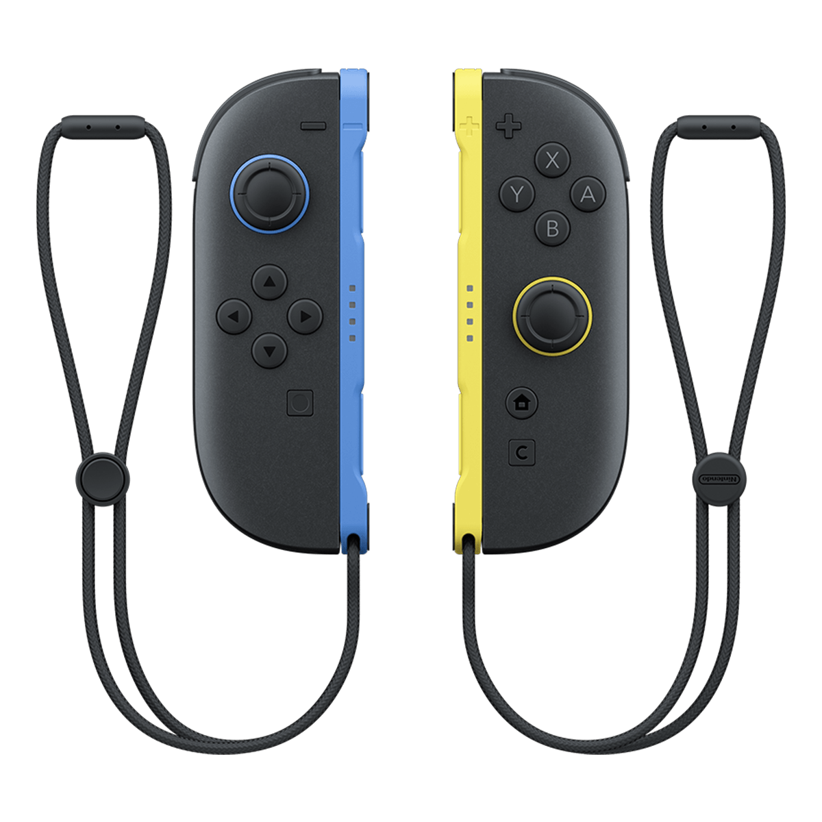 Nintendo Switch 2 Joy Con Pair Blue/ Light Yellow - 3