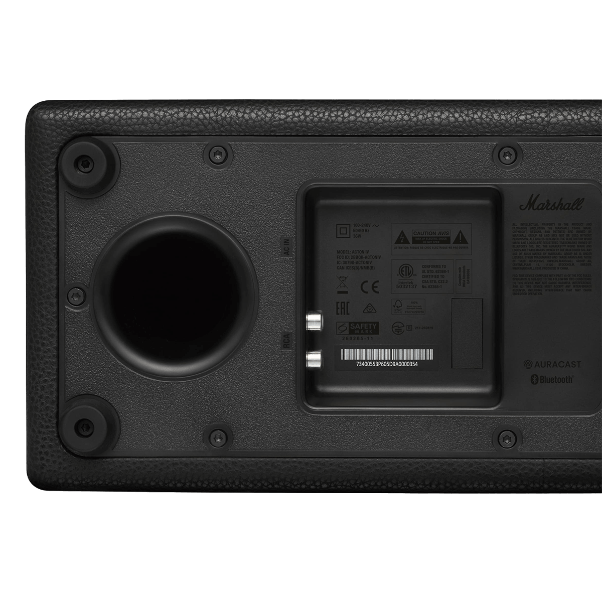 Bluetooth Ηχείο MARSHALL Action IV Black - 3