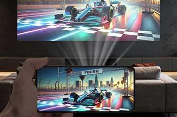 STRONG MIRA-LITE FHD Google TV Φορητός Projector