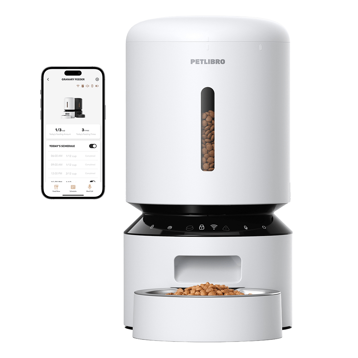 PETLIBRO GRANARY Αυτόματος Διανομέας Τροφής Wi-Fi 5Lt White