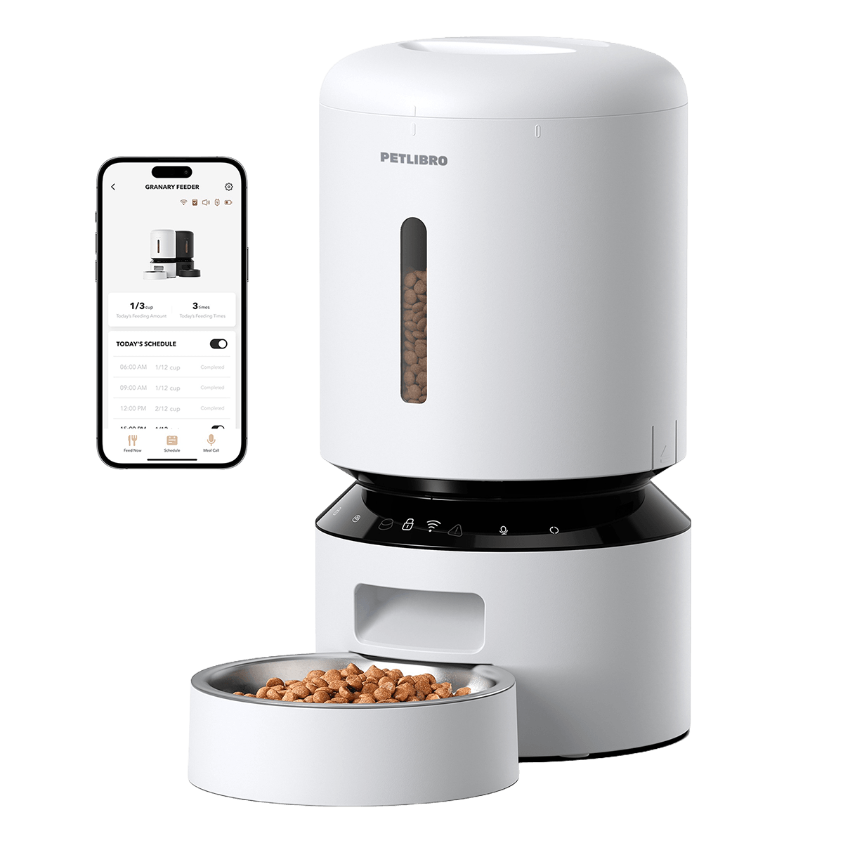 PETLIBRO GRANARY Αυτόματος Διανομέας Τροφής Wi-Fi 5Lt White - 2