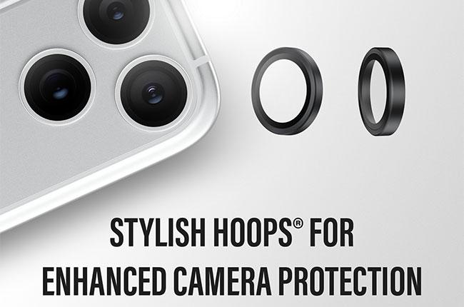Φακοί Προστασίας Κάμερας με Πλαίσιο PANZERGLASS Hoops Clear Edition για iPhone 18 Pro/ 18 Pro Max