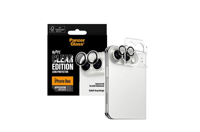 PANZERGLASS Hoops Clear Edition για iPhone Duo