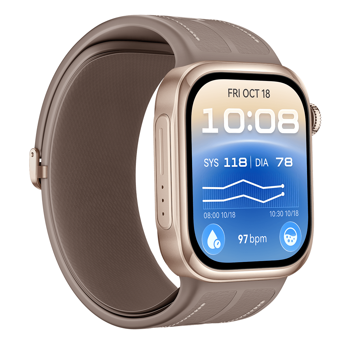 HUAWEI Watch D3 Smartwatch Mocha Gold - 2