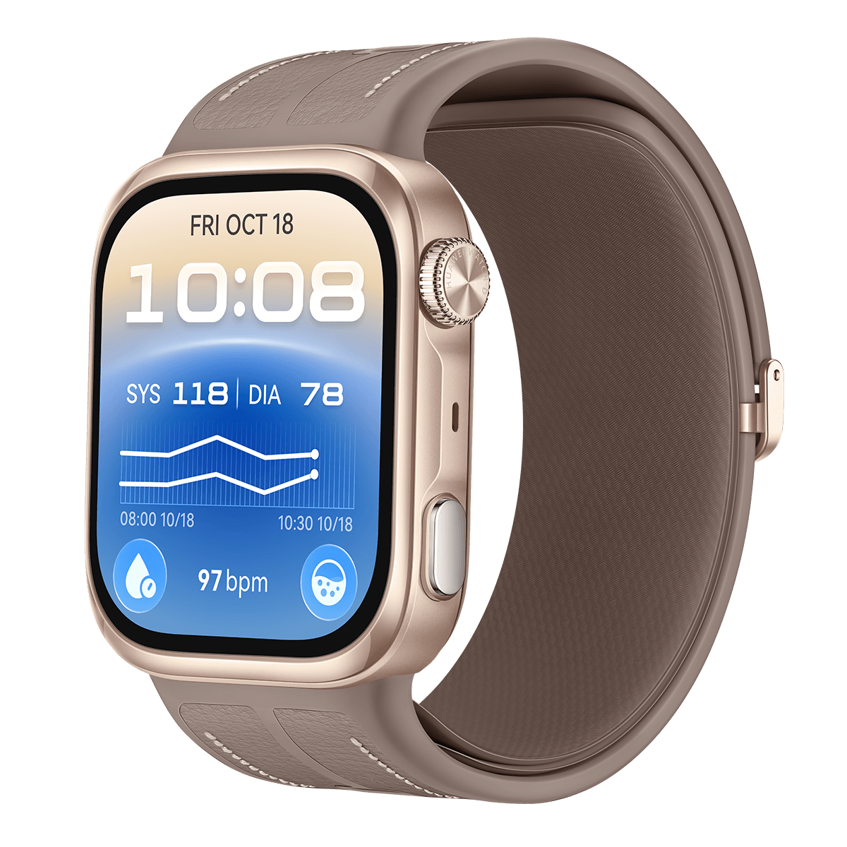 HUAWEI Watch D3 Smartwatch Mocha Gold - 3
