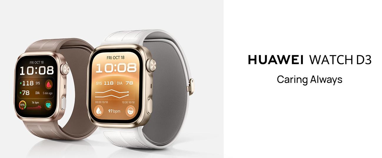 HUAWEI Watch D3 Smartwatch Mocha Gold