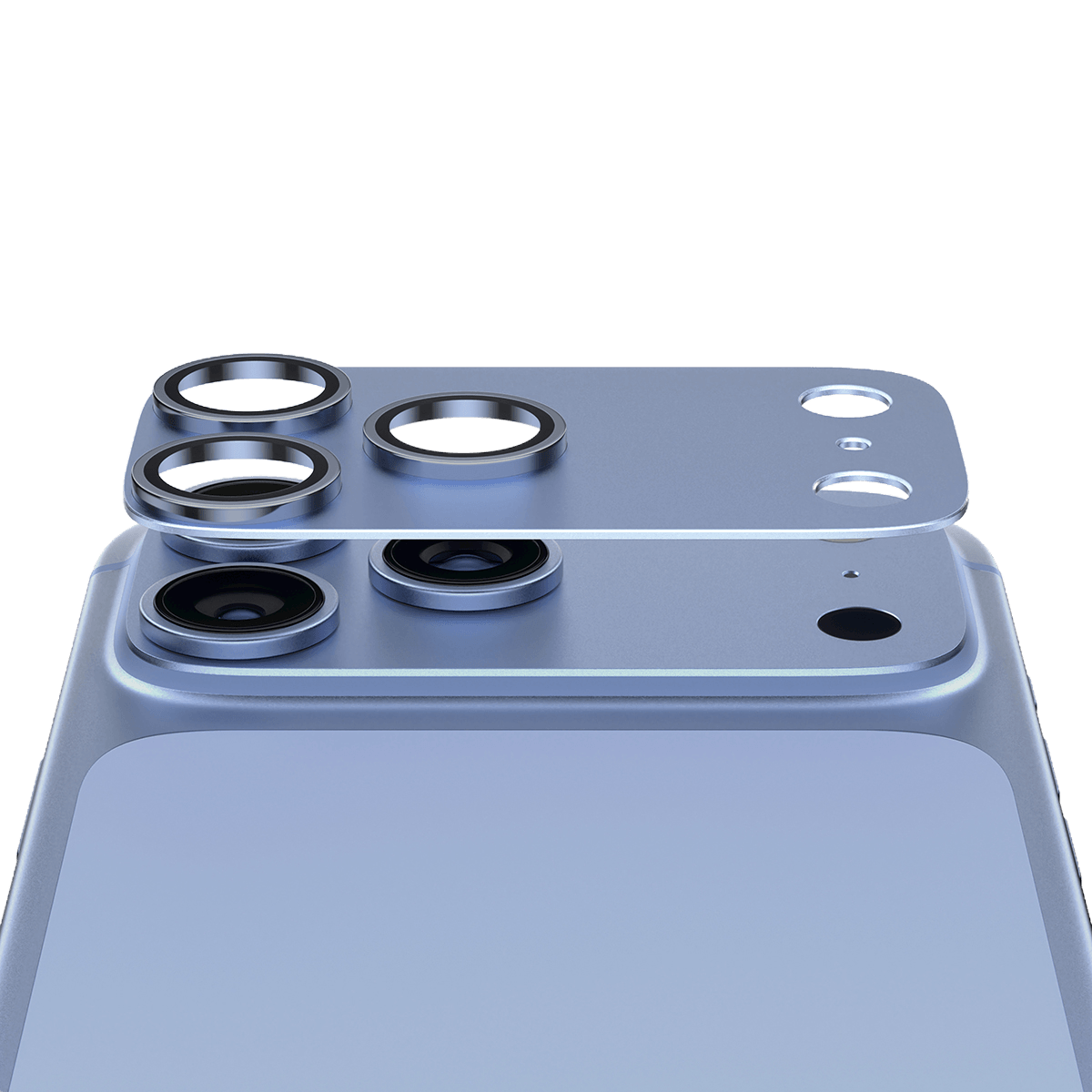 Προστατευτικό Κάμερας PANZERGLASS Fender για iPhone 18 Pro Blue - 4
