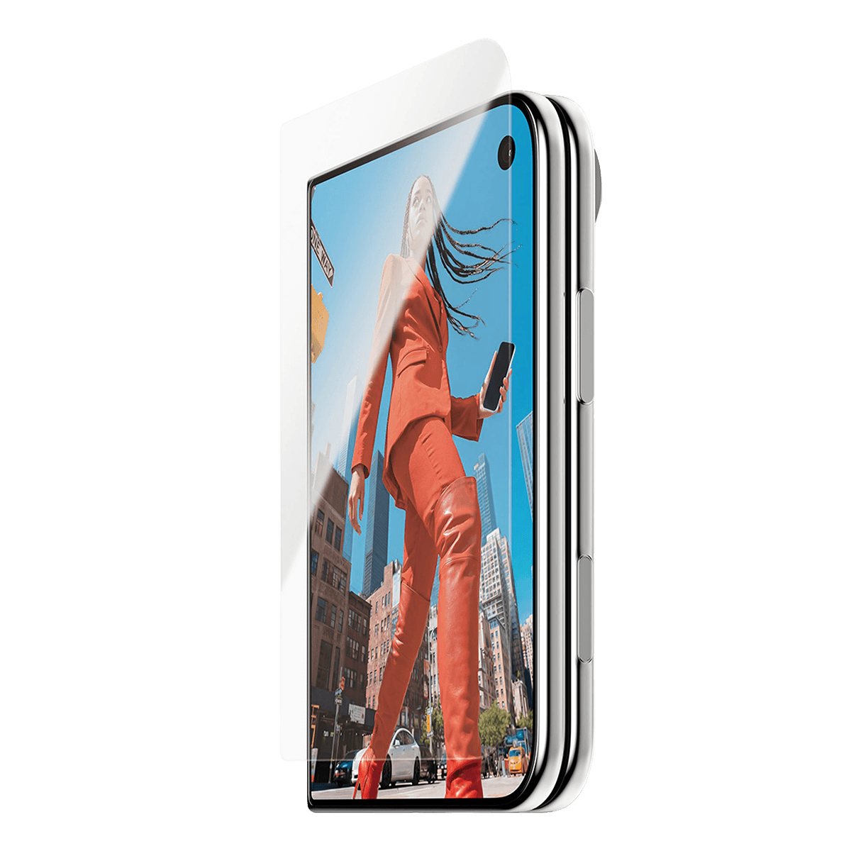 Γυαλί Προστασίας Οθόνης PANZERGLASS Clear Frame It για iPhone Duo - 4
