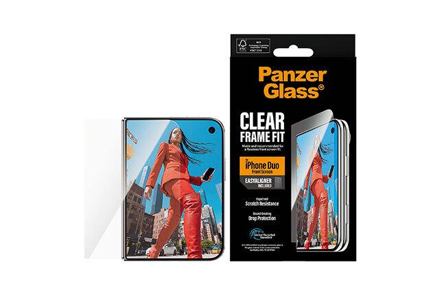 Γυαλί Προστασίας Οθόνης PANZERGLASS Clear Frame It για iPhone Duo