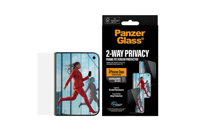Γυαλί Προστασίας Οθόνης PANZERGLASS 2 Way Privacy Frame Fit για iPhone Duo