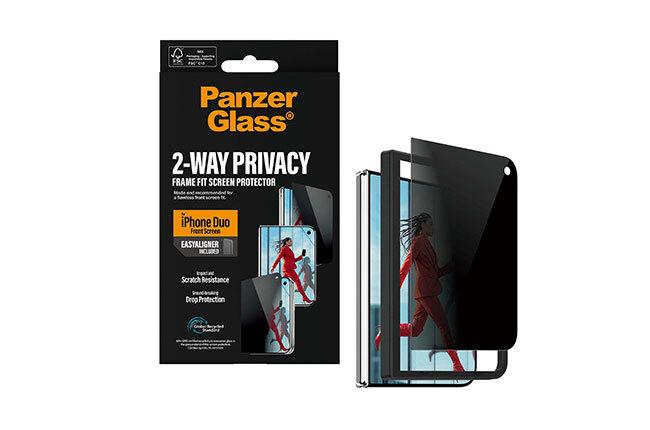 Γυαλί Προστασίας Οθόνης PANZERGLASS 2 Way Privacy Frame Fit για iPhone Duo