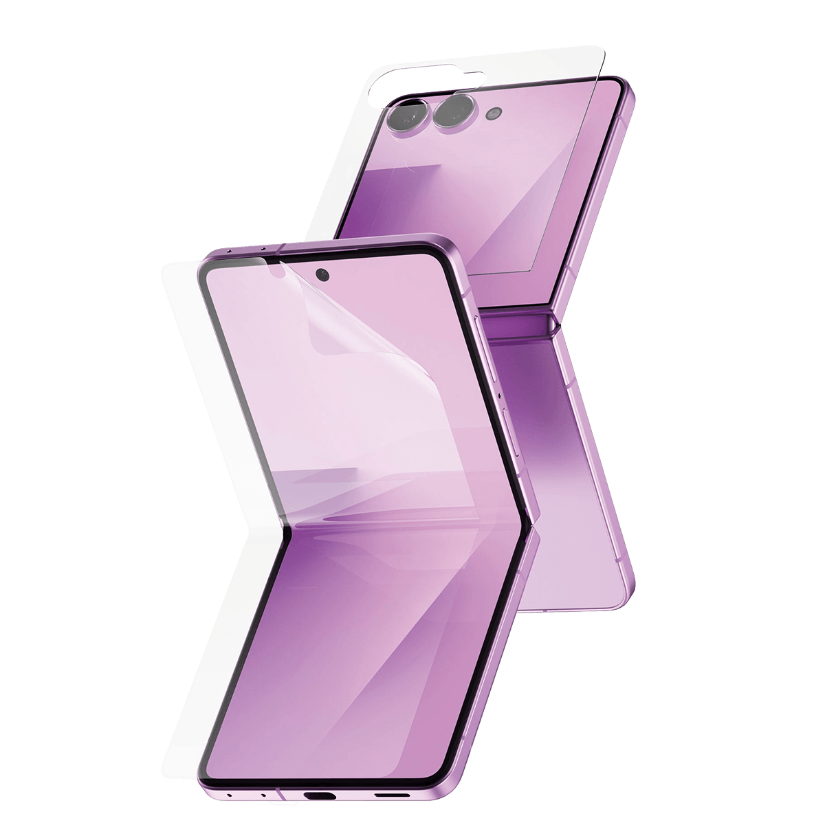 Γυαλί Προστασίας Οθόνης PANZERGLASS Classic Fit για SAMSUNG Galaxy Z Flip 8 (2 τμχ) - 2