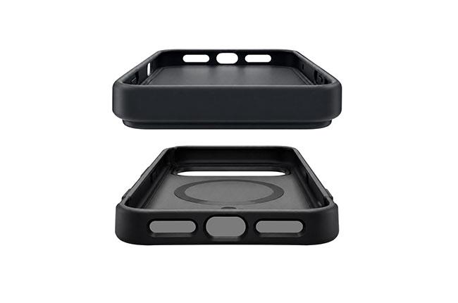 Θήκη Σιλικόνης COSY Frosted Skin Feel με MagSafe για iPhone 18 Pro Max Matte Black