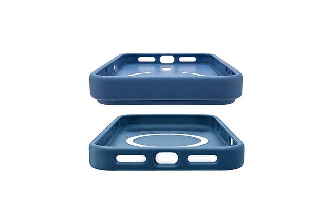Θήκη Σιλικόνης COSY Frosted Skin Feel με MagSafe για iPhone 18 Pro Max Matte Blue