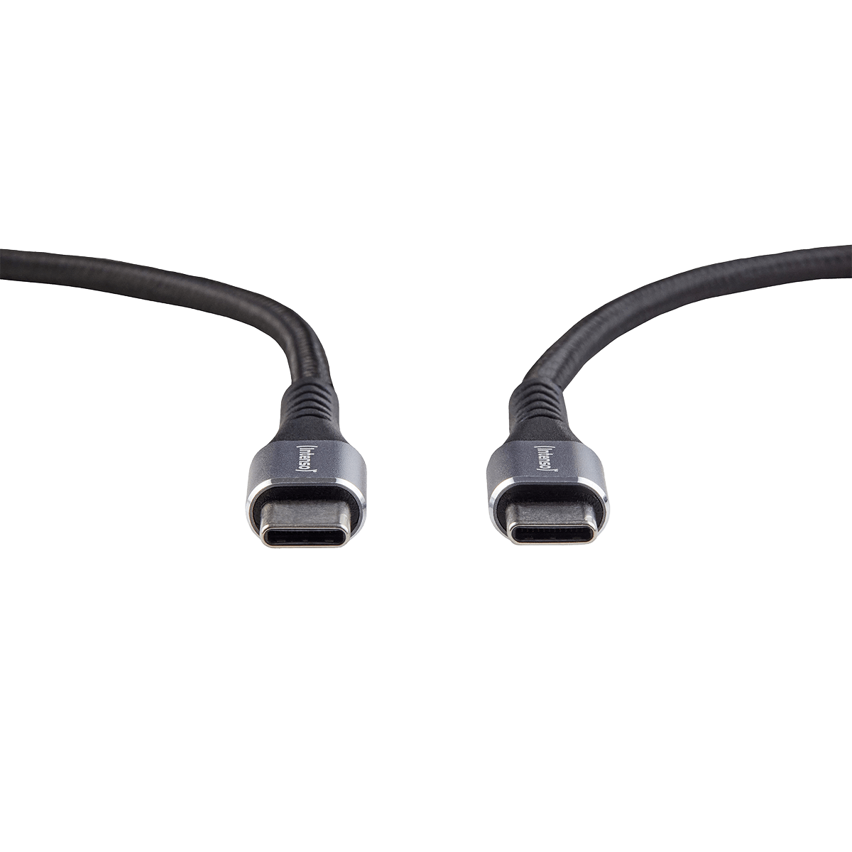 Καλώδιο INTENSO USB Type-C σε USB Type-C 60W 1.5 Μέτρα Black