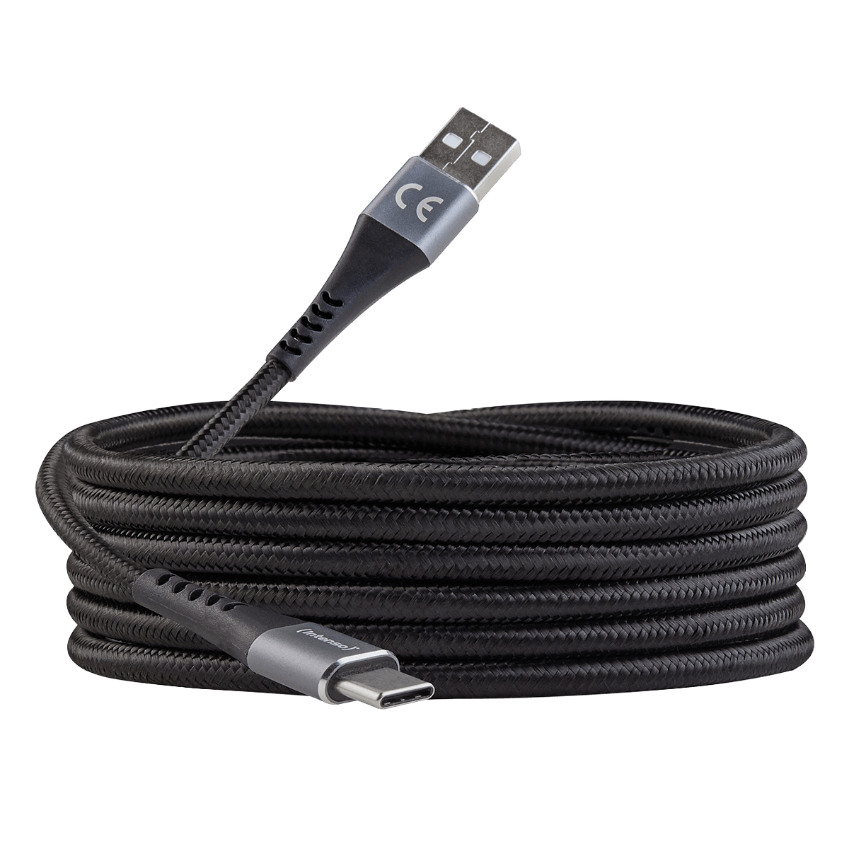 Καλώδιο INTENSO USB Type-A σε USB Type-C 60W 2 Μέτρα Black - 2