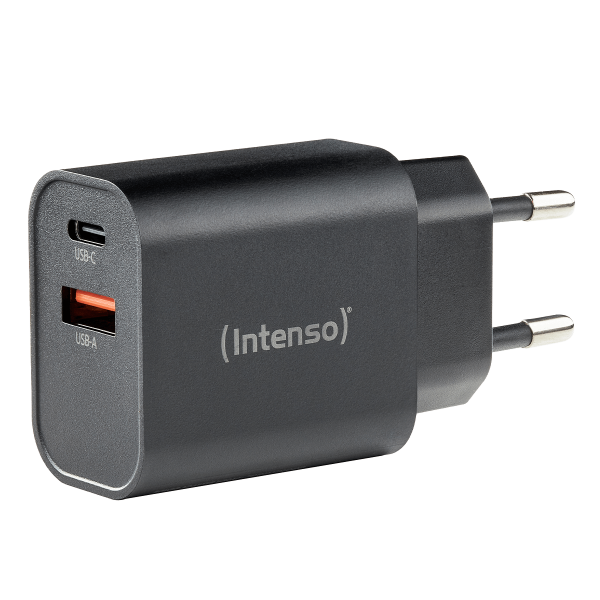 Φορτιστής Ταξιδίου INTENSO Dual USB Type-Α + USB Type-C 30W