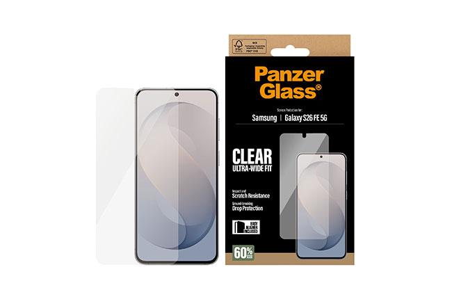 Γυαλί Προστασίας Οθόνης PANZERGLASS Ultra-Wide Fit για SAMSUNG Galaxy S26 FE