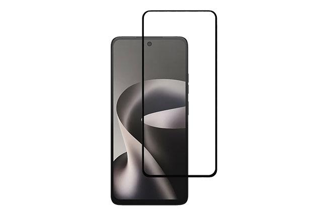 Γυαλί Προστασίας Οθόνης με Πλαίσιο COSY για MOTOROLA moto g37