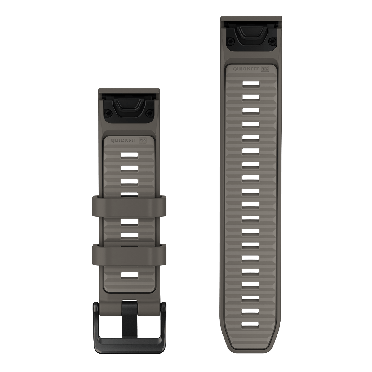 Λουράκι Σιλικόνης GARMIN QuickFit 22 Smart Band Pebble grey - 2