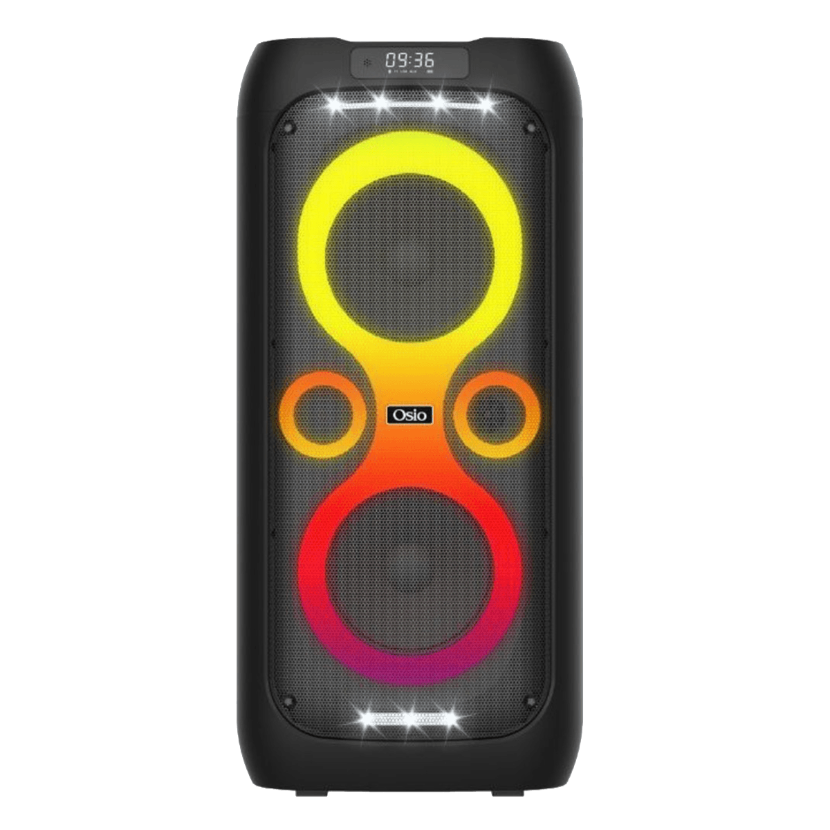Φορητό OSIO Party Box με Bluetooth OBT-8050 Black