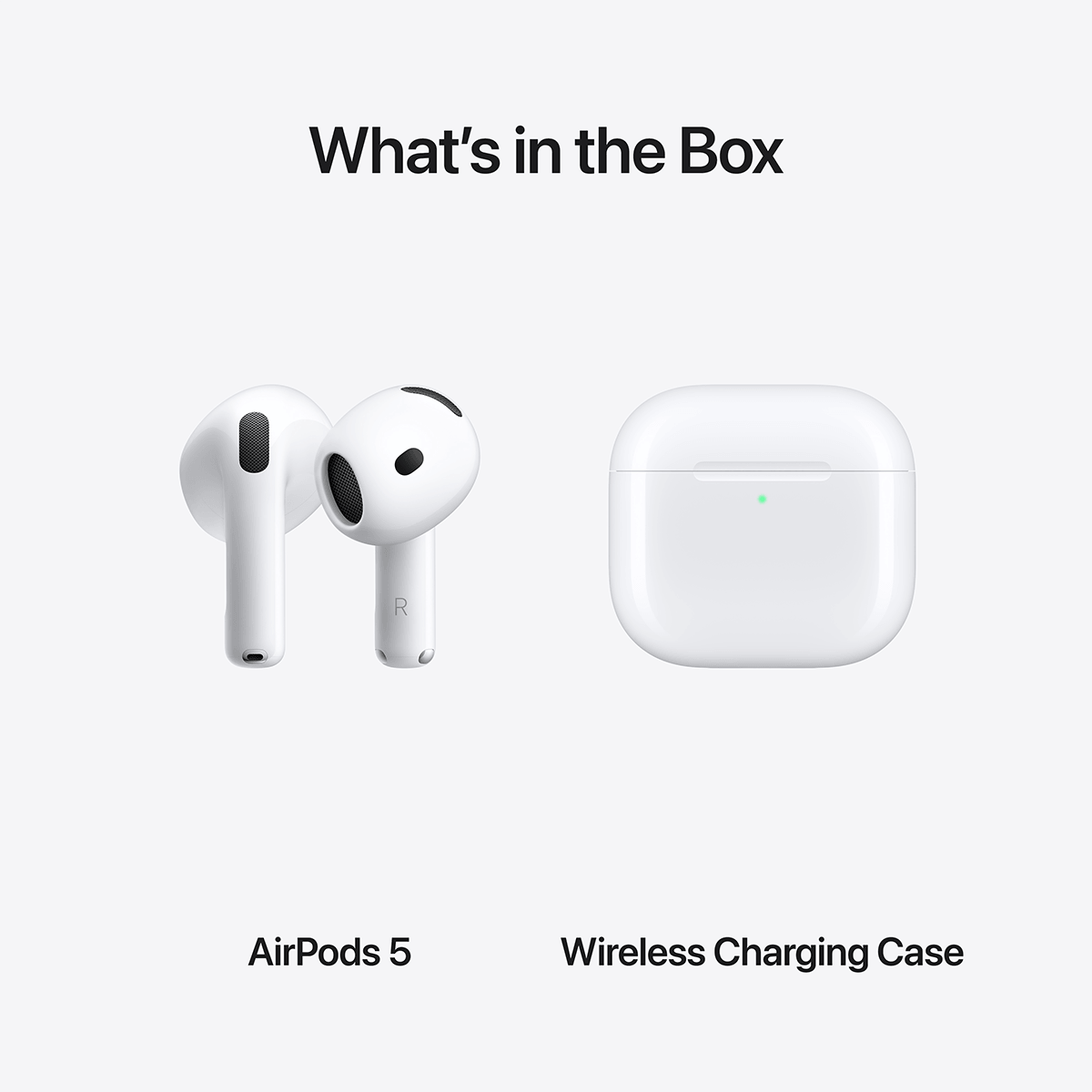 Ασύρματα Ακουστικά APPLE AirPods 5 με Active Noise Cancellation & Wireless Charging Case White - 6