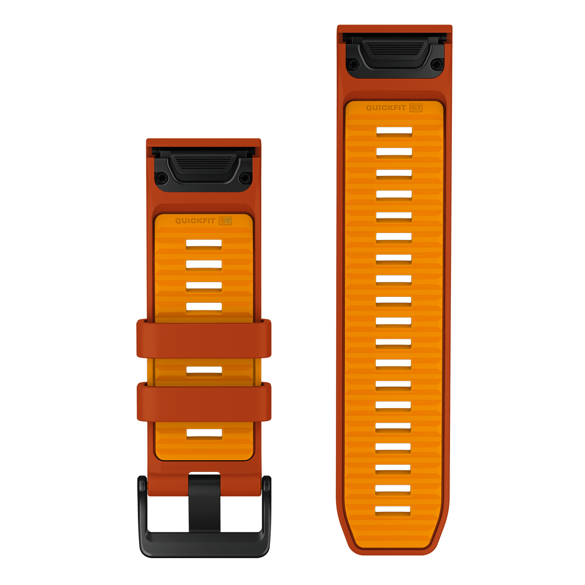 Λουράκι Σιλικόνης GARMIN QuickFit 26 Smart Band Autumn Orange - 2