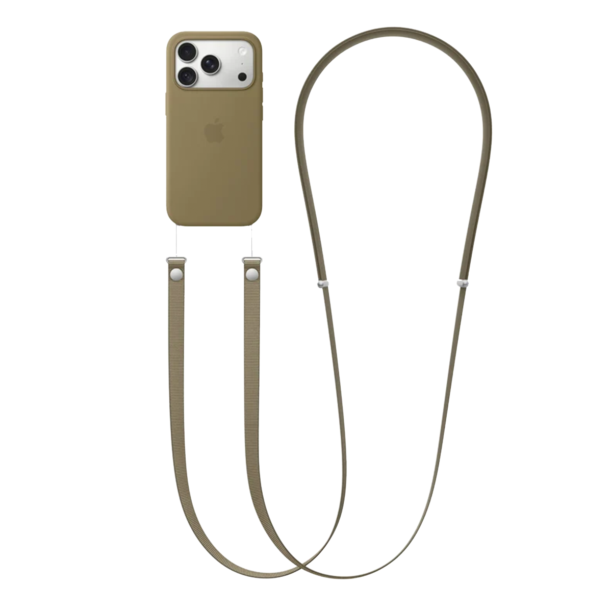 Λουράκι Crossbody APPLE Olive - 2