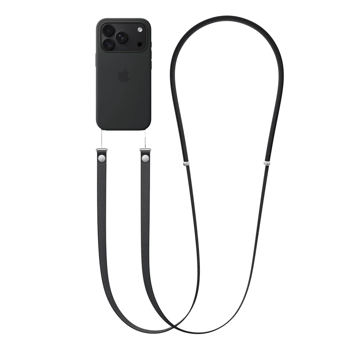 Λουράκι Crossbody APPLE Black - 2