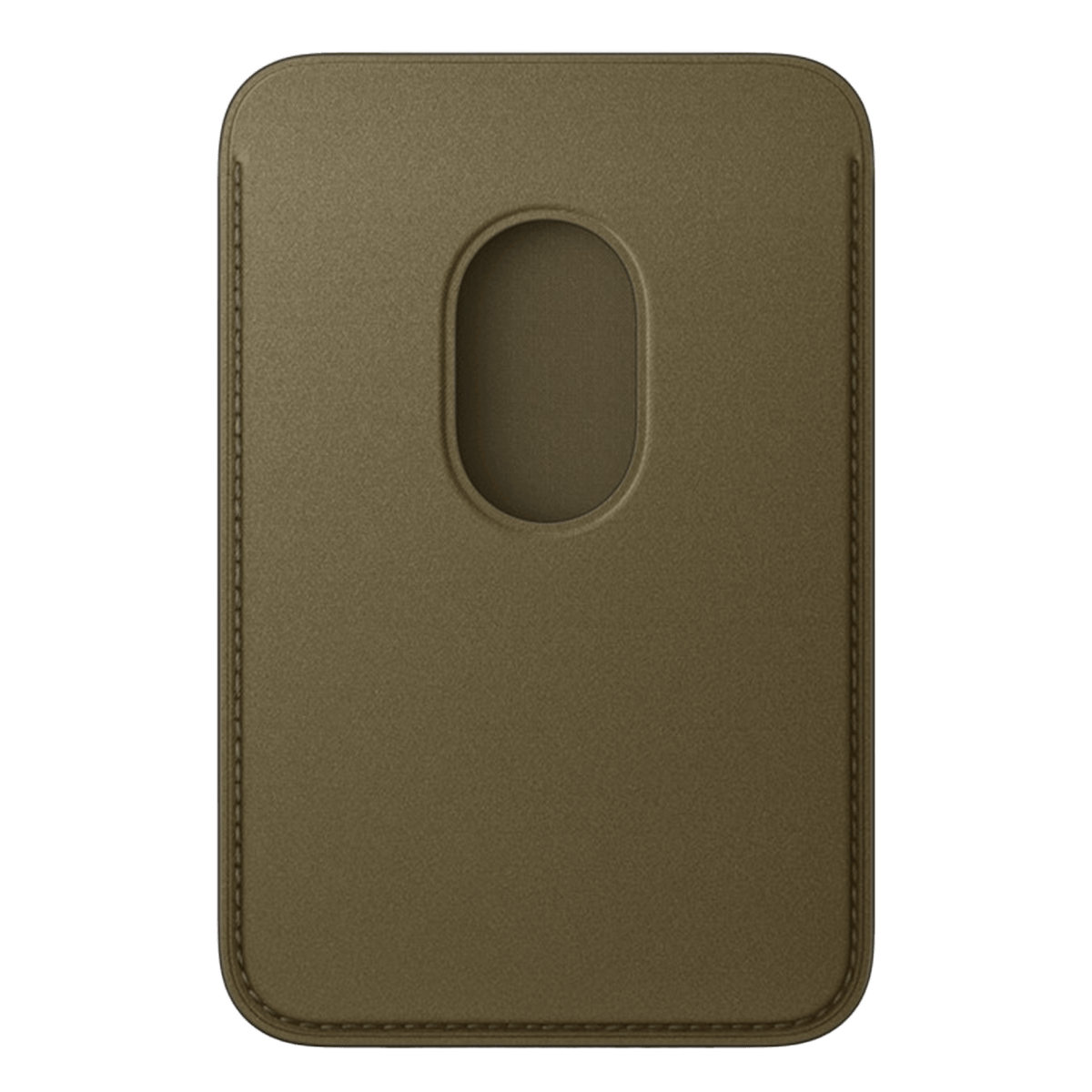 Θήκη FineWoven Wallet με MagSafe iPhone Dark Olive - 2