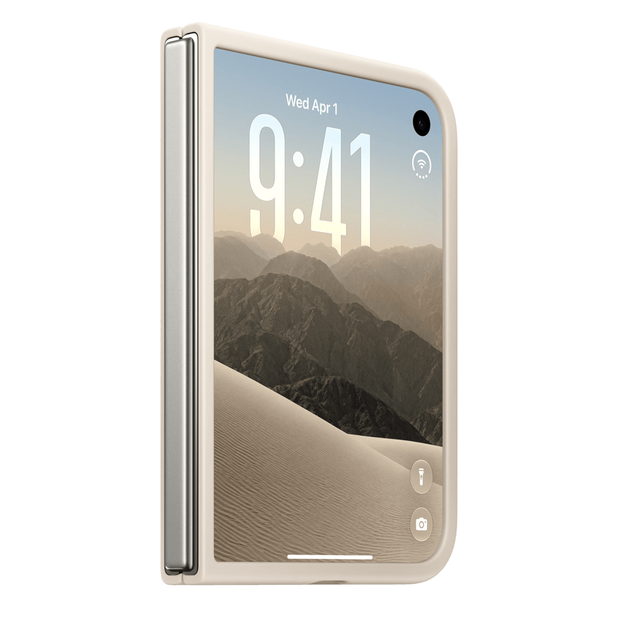 Θήκη Σιλικόνης με MagSafe APPLE iPhone Duo Sand - 4