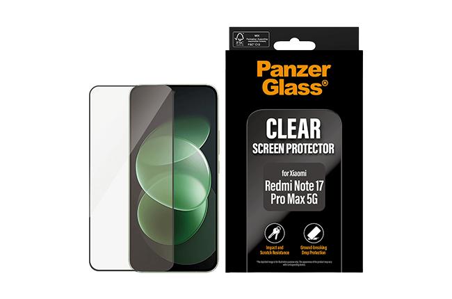 PANZERGLASS Clear Screen Protector για XIAOMI Redmi Note 17 Pro Max
