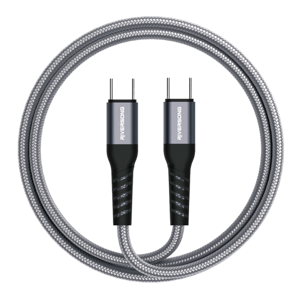 Καλώδιο RIVERSONG USB Type-C σε USB Type-C 100W 1.2 Μέτρα