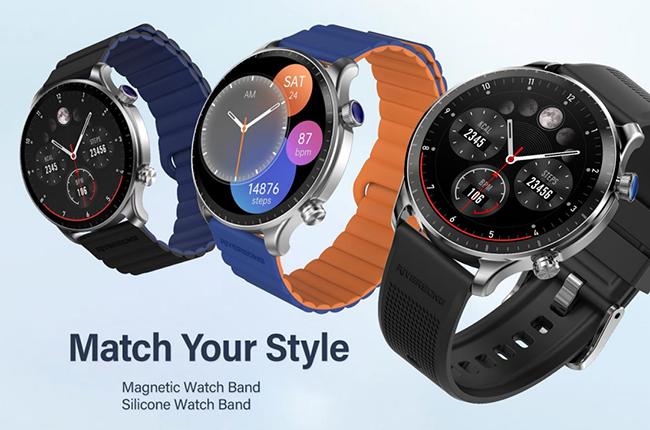 RIVERSONG Motive 9 Pro Black Smartwatch