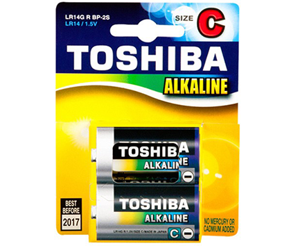 ΜΠΑΤΑΡΙΑ TOSHIBA LR14 BP2 TEM