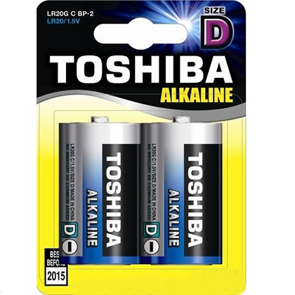 ΜΠΑΤΑΡΙΑ TOSHIBA LR20 BP2 TEM